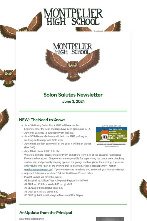 Solon Salutes