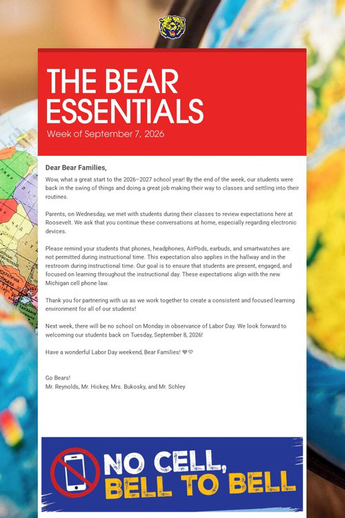 THE BEAR ESSENTIALS