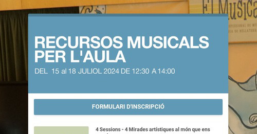RECURSOS MUSICALS PER L'AULA