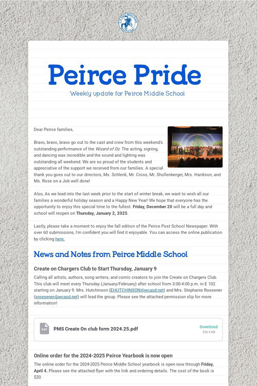 Peirce Pride