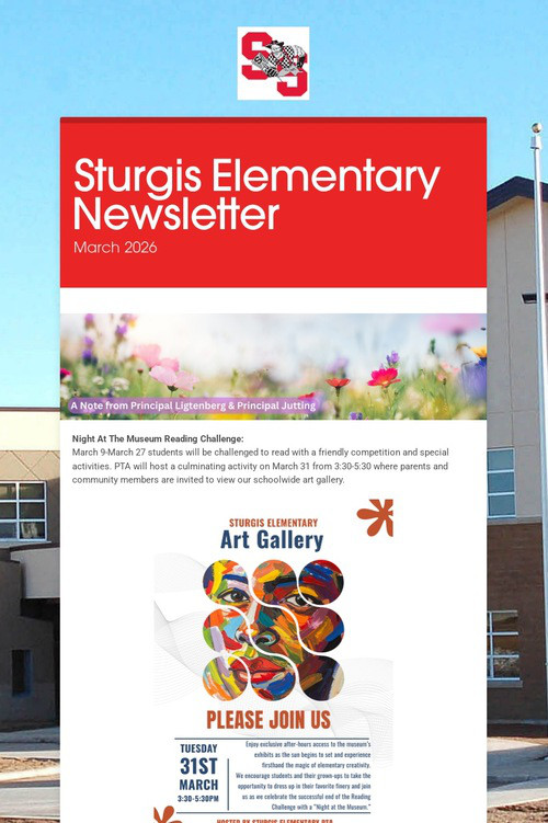 Sturgis Elementary Newsletter