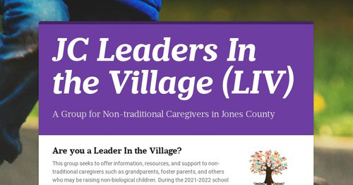 JC Leaders In the Village (LIV)