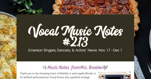 Vocal Music Notes #2.13
