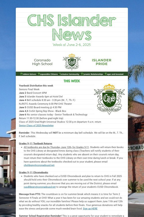 CHS Islander News