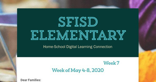 Sfisd Design newsletters to spread the word online | Smore