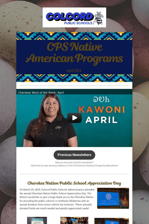 April 2025- NA Programs