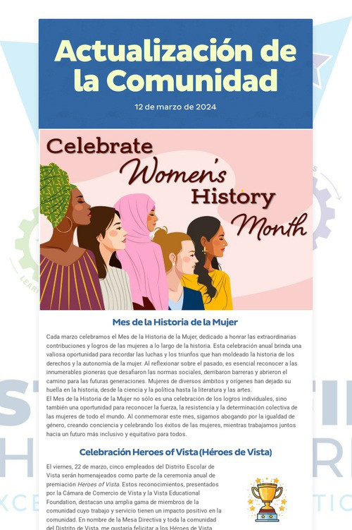 Actualización de la Comunidad