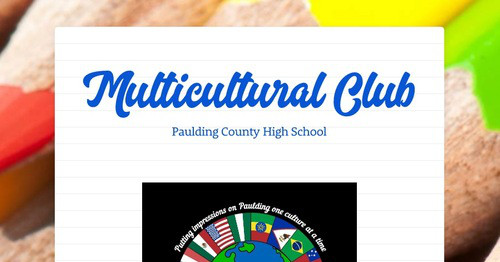 Multicultural Club | Smore Newsletters