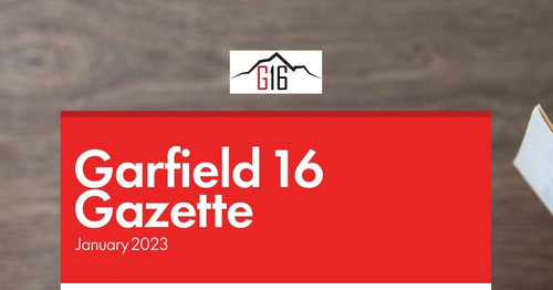 Garfield 16 Gazette