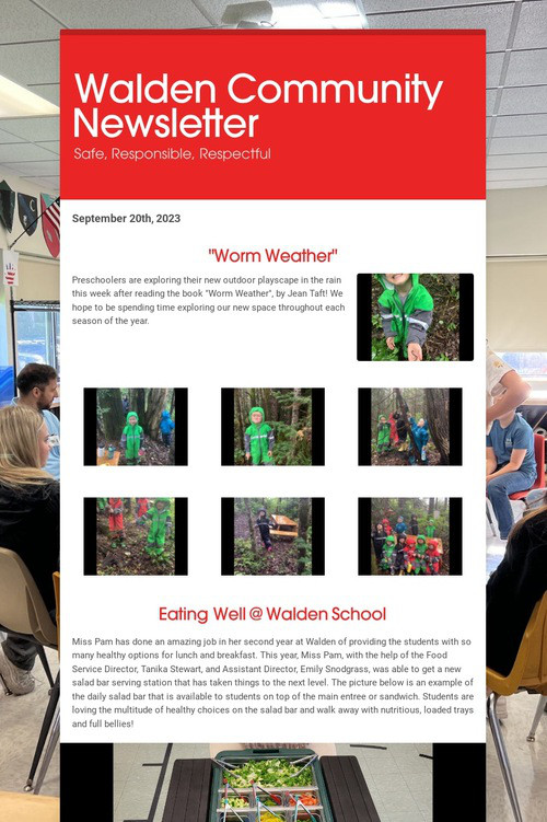 Walden Community Newsletter