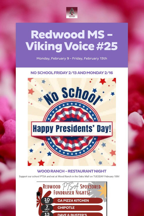 Redwood MS -  Viking Voice #25