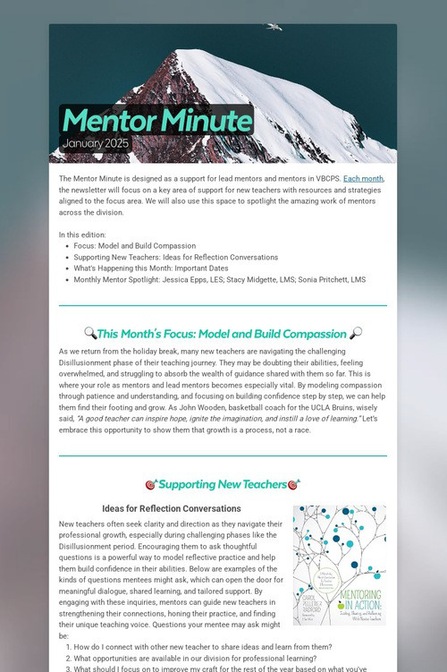 Mentor Minute