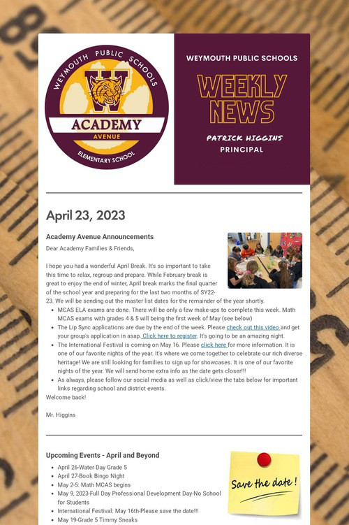 Academy Avenue Elementary School