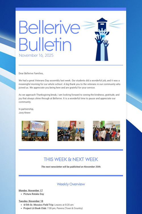 Bellerive Bulletin