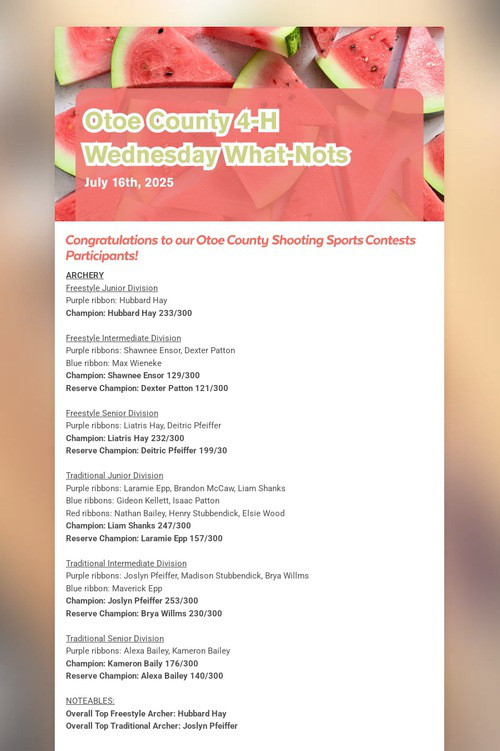 Wednesday What-Nots 7/9
