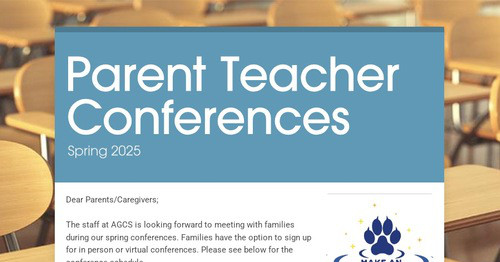 Parent Teacher Conferences
