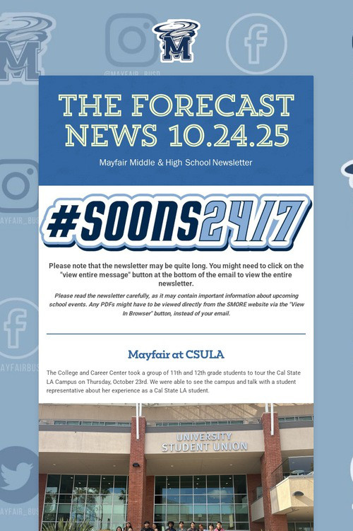 THE FORECAST News 10.24.25