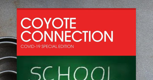 COYOTE CONNECTION | Smore Newsletters