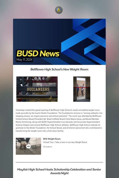 BUSD News