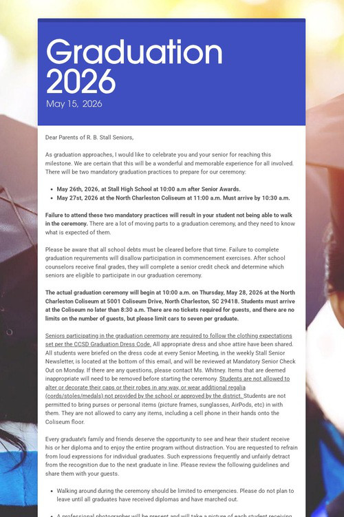 Graduation 2026