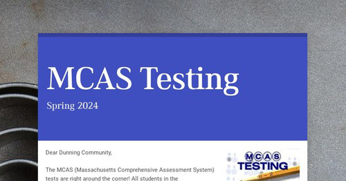 MCAS Testing