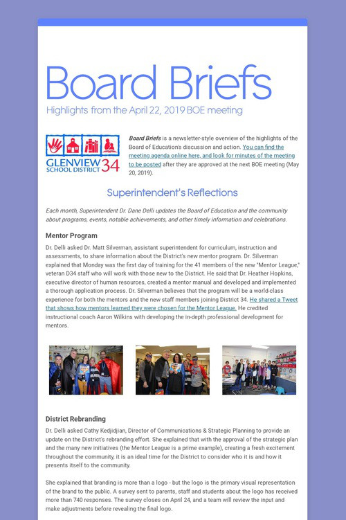 Board Briefs