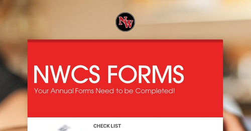 NWCS FORMS