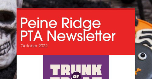 Peine Ridge PTA Newsletter