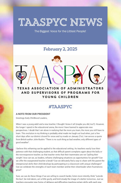 TAASPYC News
