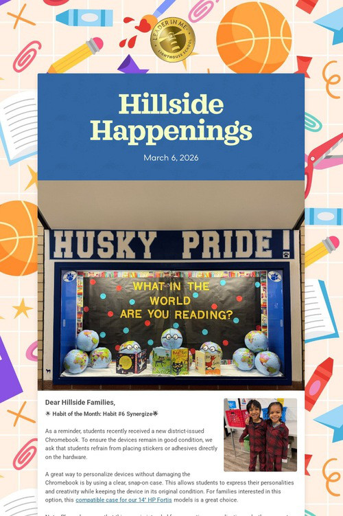 Hillside Happenings