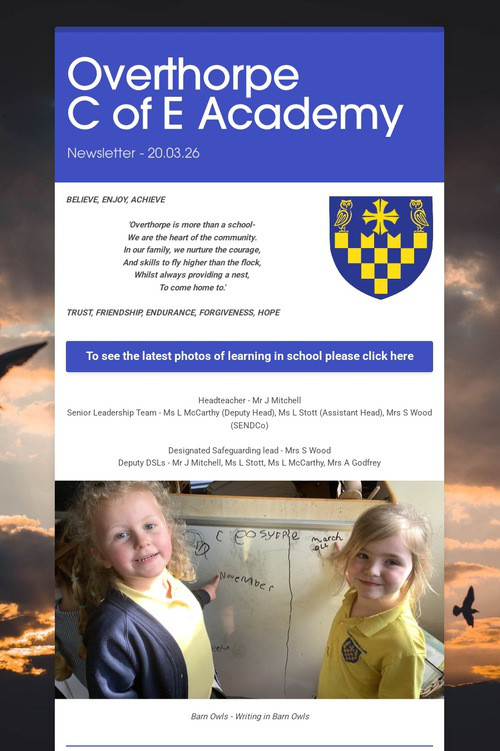 Overthorpe       C of E Academy