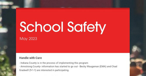 School Safety