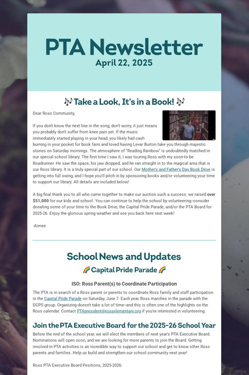 PTA Newsletter