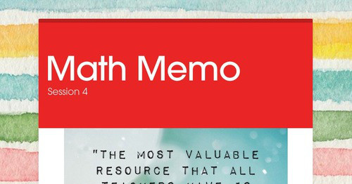 Smore Math Design newsletters to spread the word online | Smore