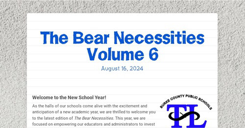 The Bear Necessities Volume 6