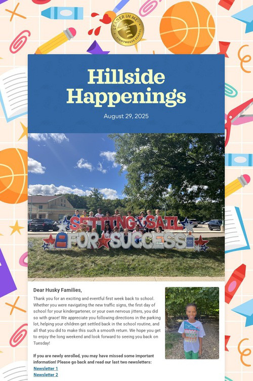 Hillside Happenings