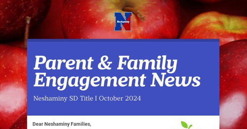 Parent & Family Engagement News