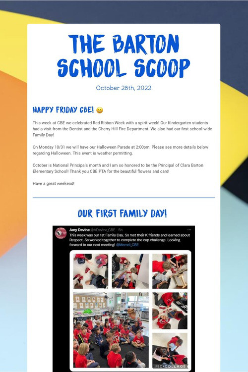 The Barton School Scoop