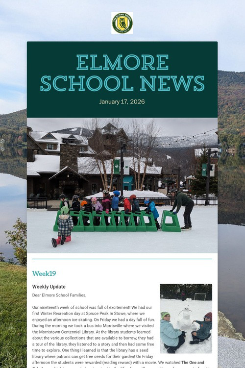 ELMORE School News