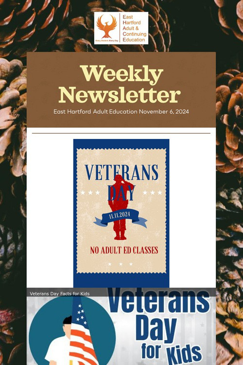 Weekly Newsletter