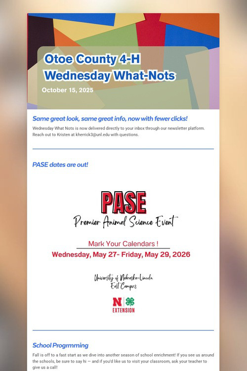 Wednesday What-Nots 10/15
