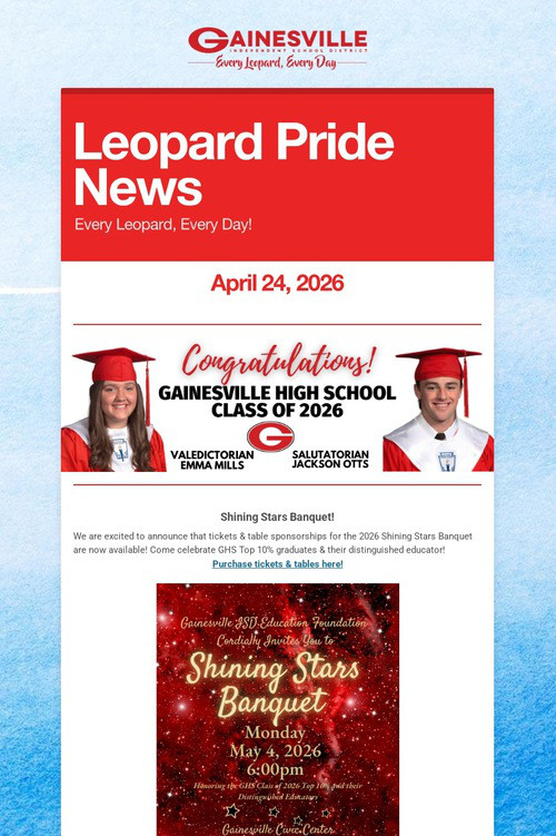 Leopard Pride News