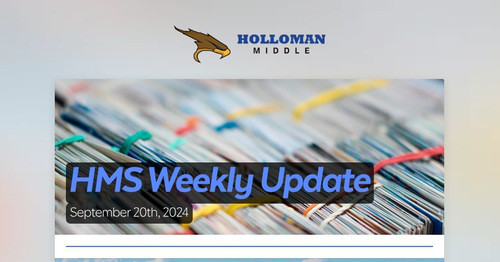 HMS Weekly Update