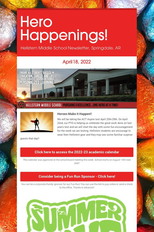 Hero Happenings!
