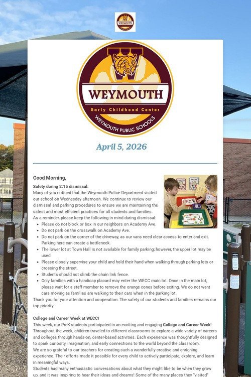 Weymouth Early Childhood Center