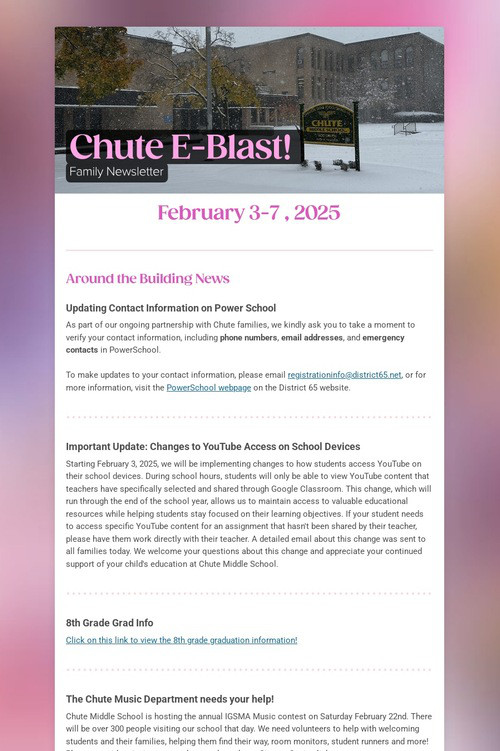 Chute E-Blast!