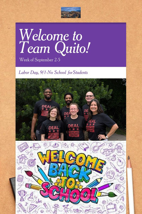Welcome to Team Quito!