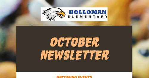 October Newsletter