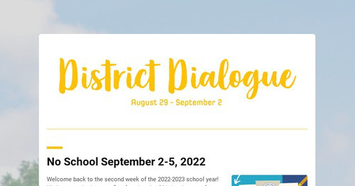 District Dialogue