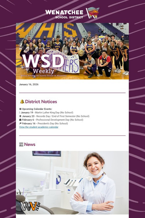 WSD Weekly